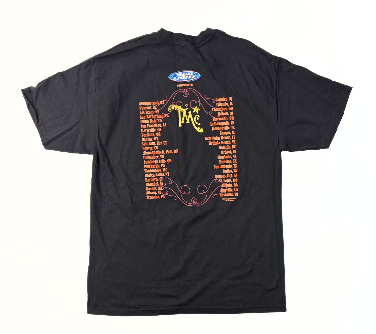 2001 Tim McGraw Tour T-Shirt