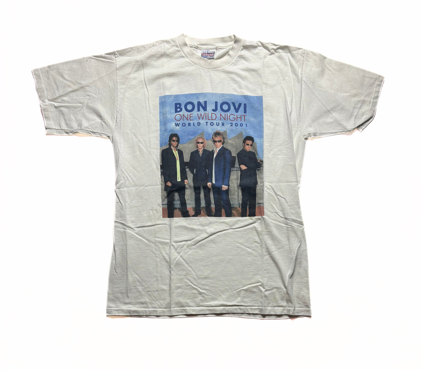 2001 Bon Jovi One wild Night Tour T-Shirt