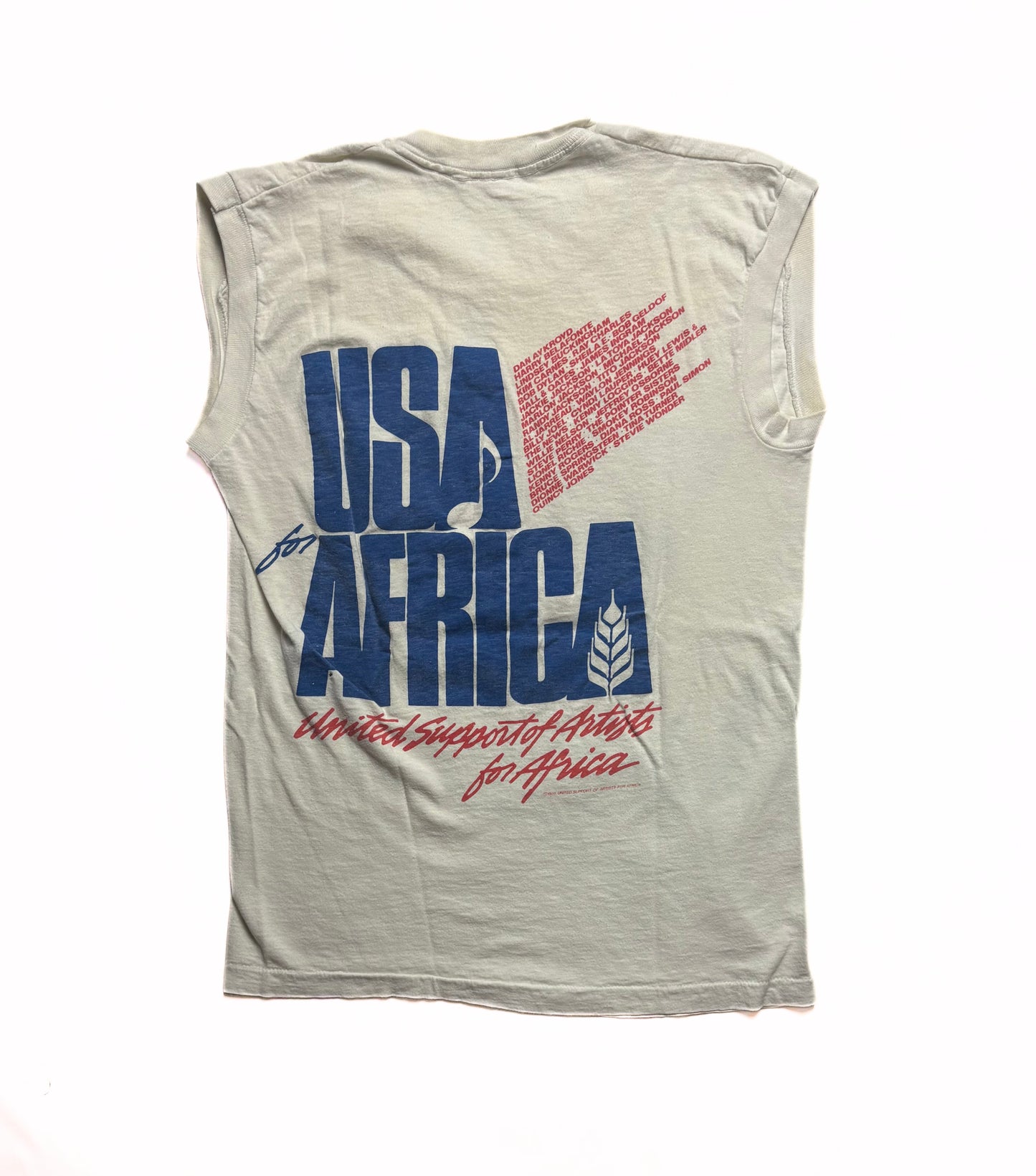 1985 We Are The World Tank Top