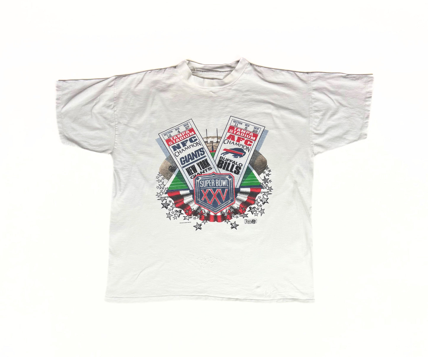 1989 Buffalo Bills Super bowl XXV T-Shirt