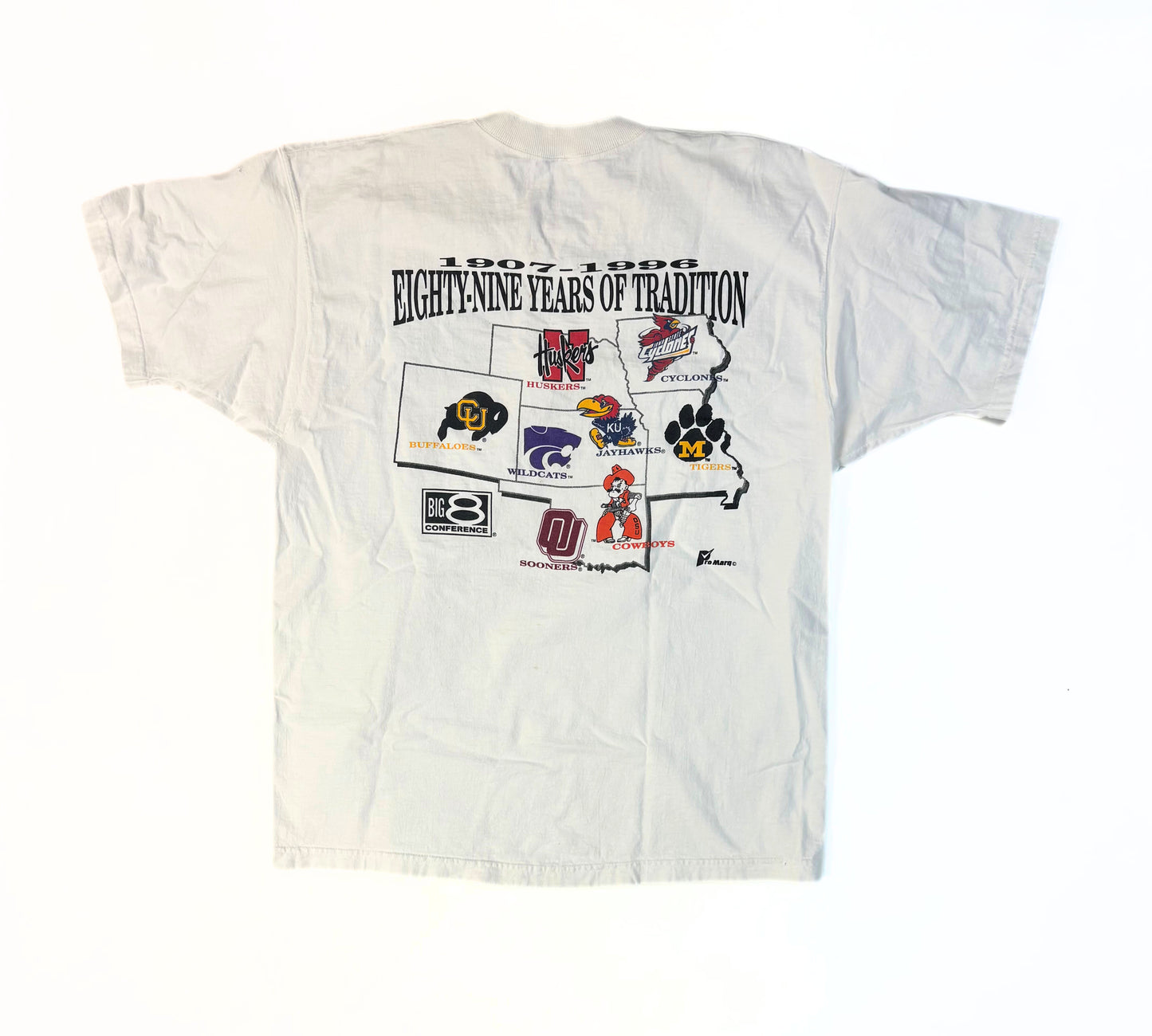 1996 Big 8 NCAA End of era T-Shirt