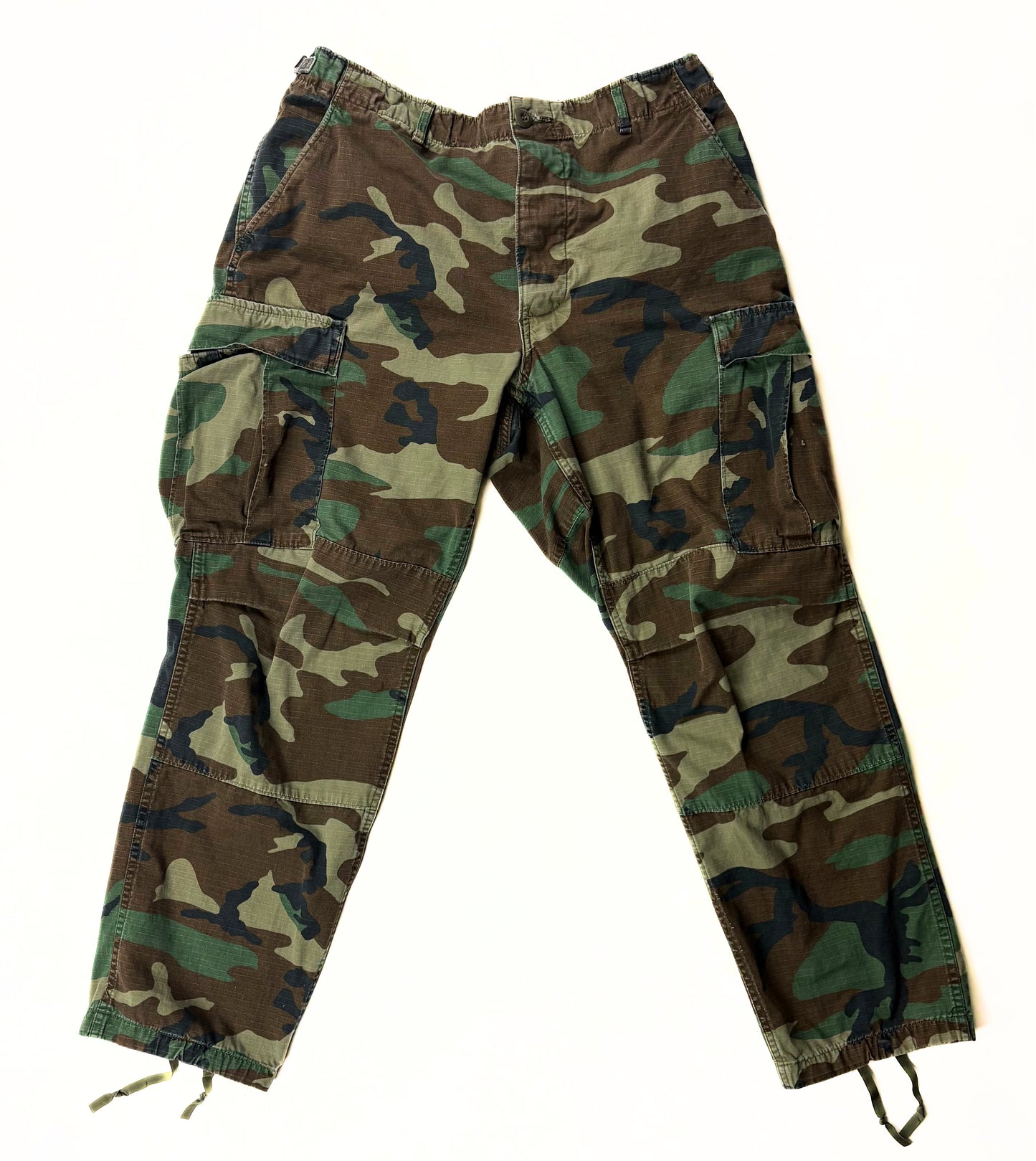 1980's US Military Camo Cargo Pants