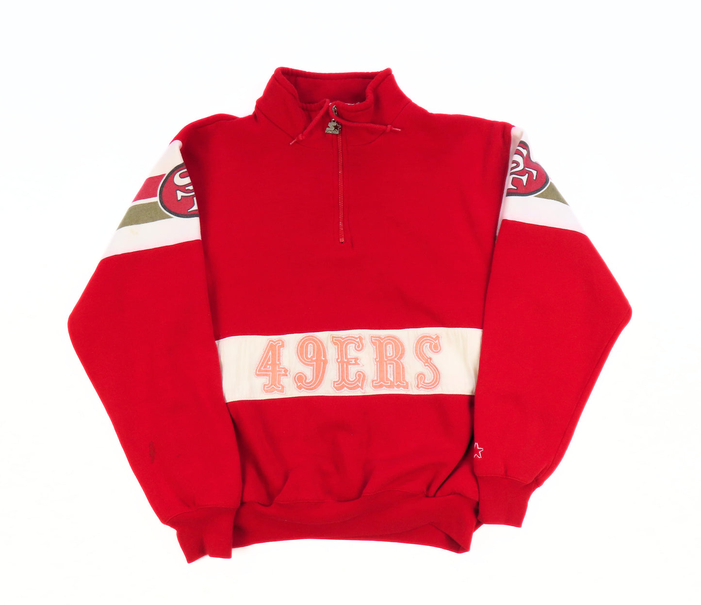 1980’s San Francisco 49’rs Starter Quarter Zip UP Sweatshirt