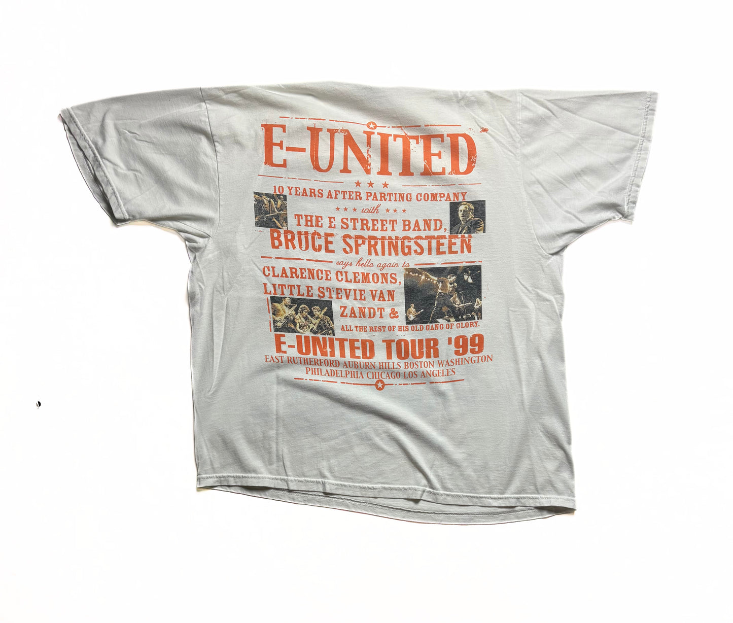 1999 Bruce Springsteen E United Tour T-Shirt