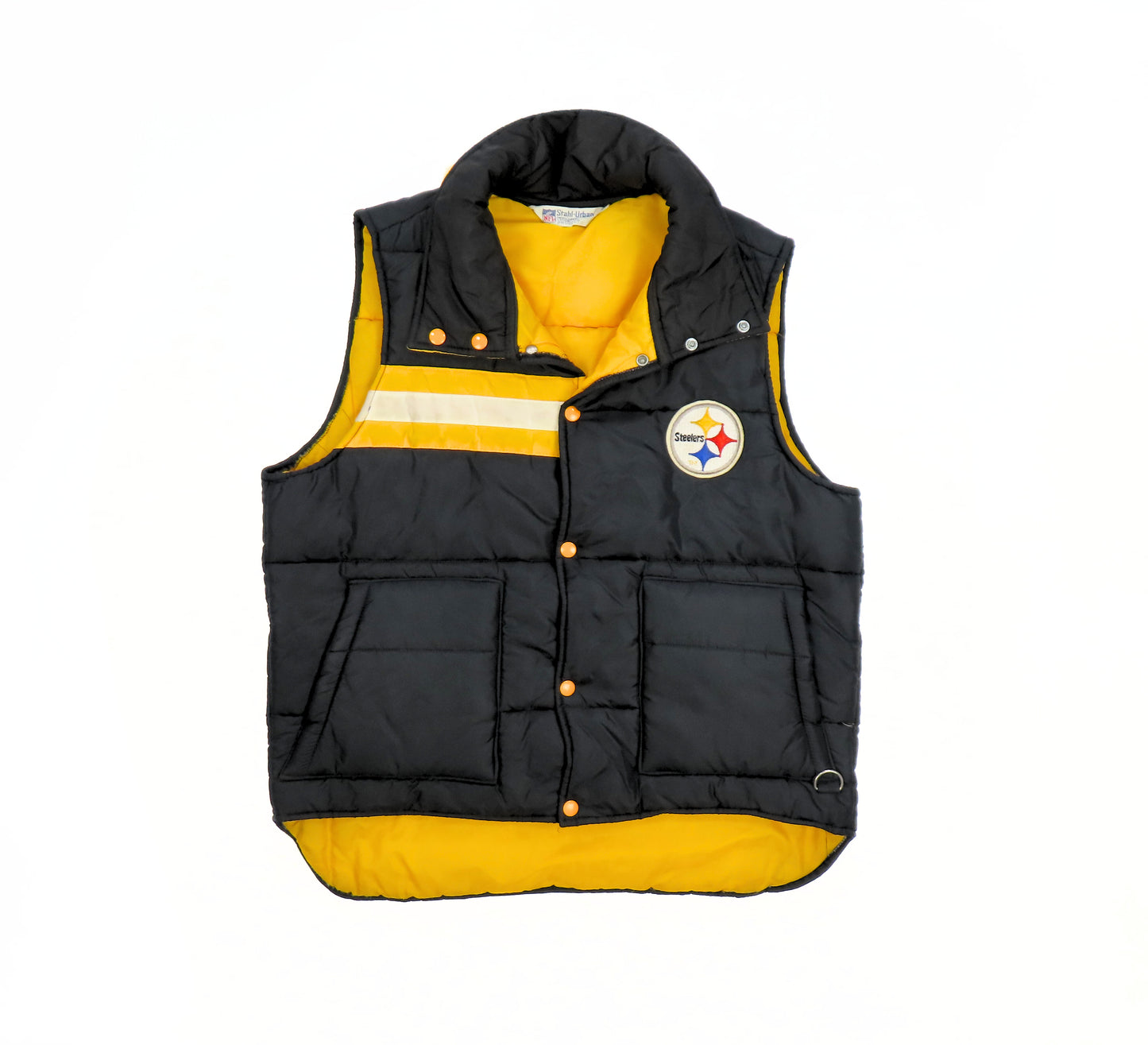 1980’s Pittsburgh Steelers Puffer Vest