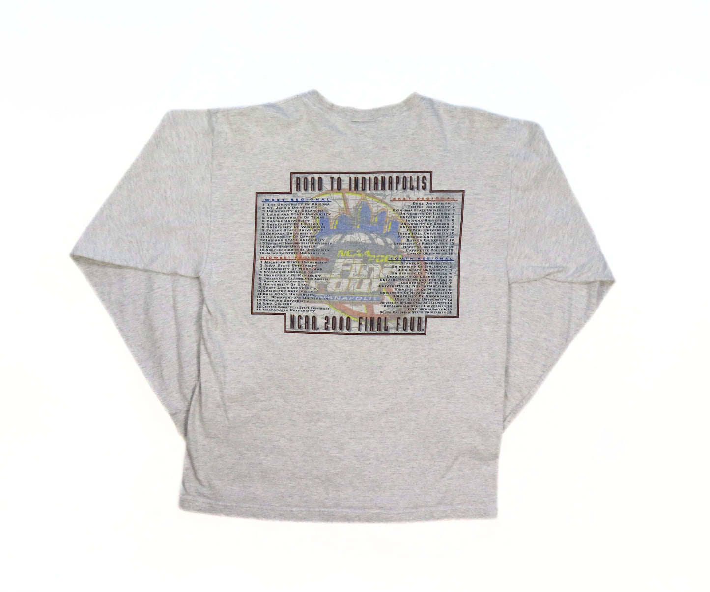 2000 Final Four Road to Indianapolis Long Sleeve Shirt