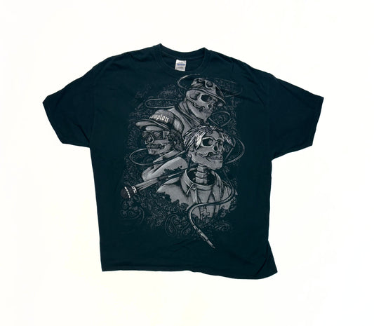 Y2K West Coast Rappers Skeleton T-Shirt