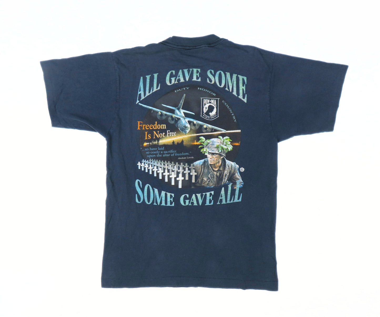 1990's USA Military Veterans T-Shirt