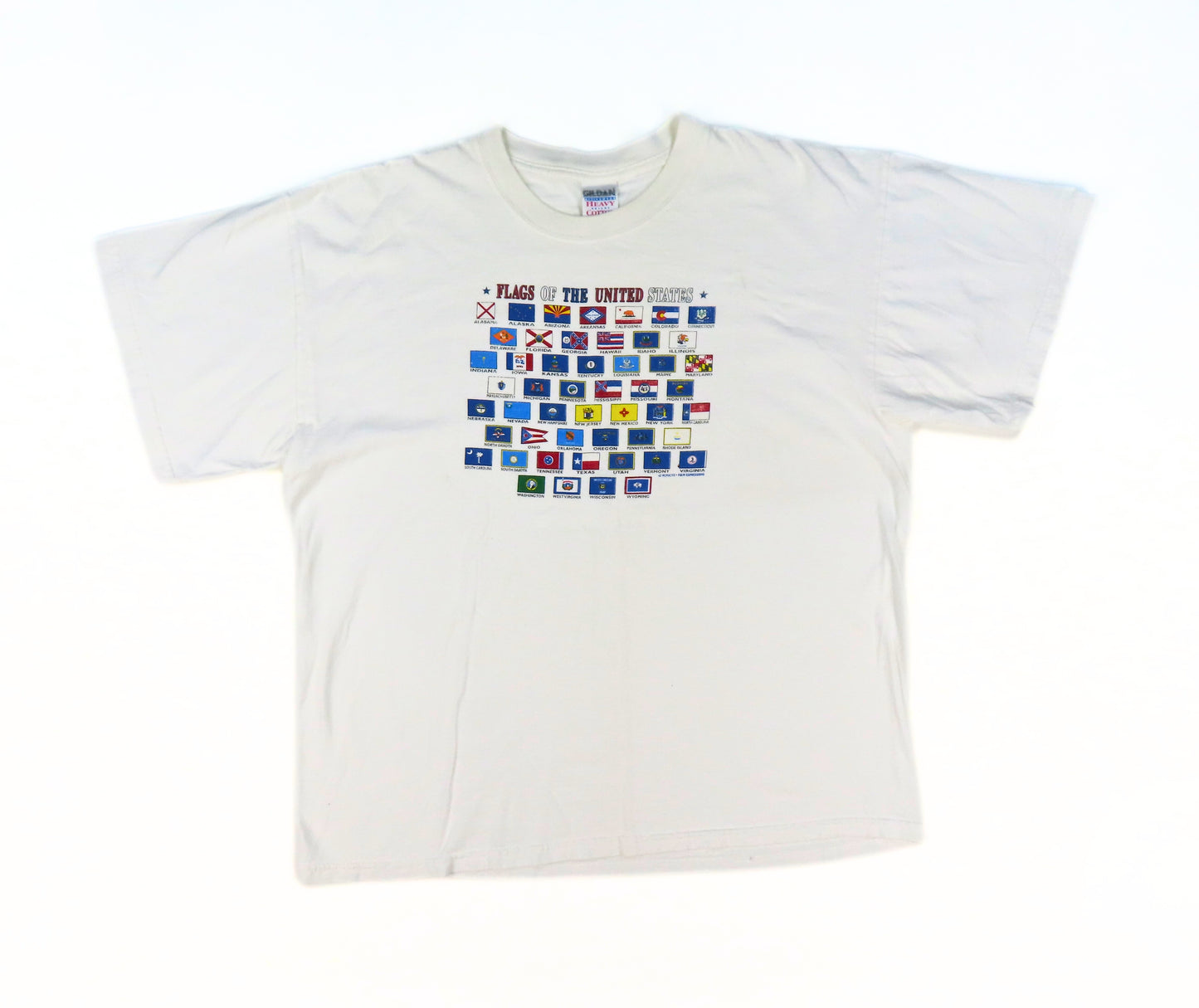 1998 USA Flags T-Shirt