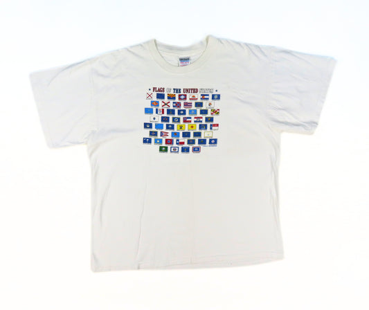 1998 USA Flags T-Shirt