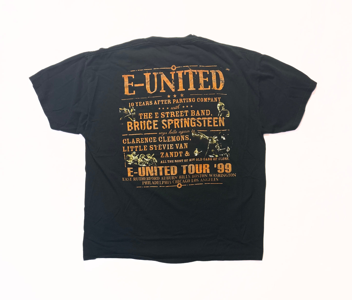 1999 Bruce Springsteen Band E United Tour T-Shirt