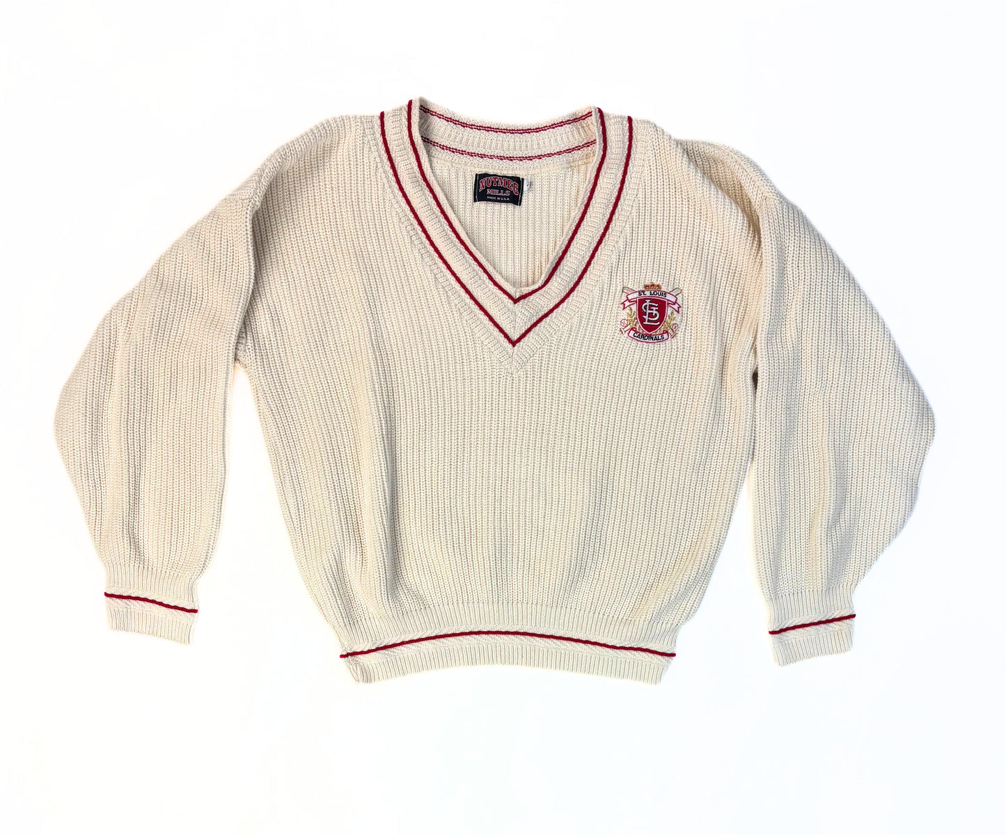 1990's St Louis Cardinals Nutmeg Sweater
