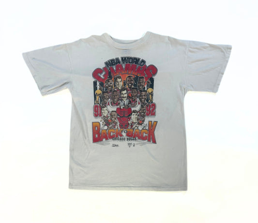 1992 Chicago Bulls Back To Back Salem T-Shirt