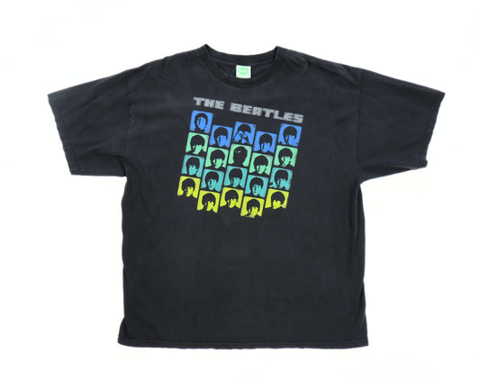 2005 The Beatles Black Graphic T-Shirt