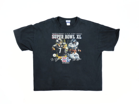 2006 Steelers vs Seahawks Super Bowl Promo T-Shirt