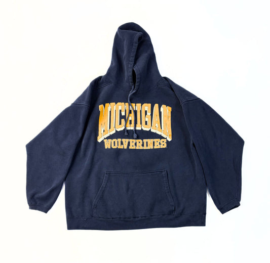 1990's Michigan Wolverines Hoodie Sweatshirt