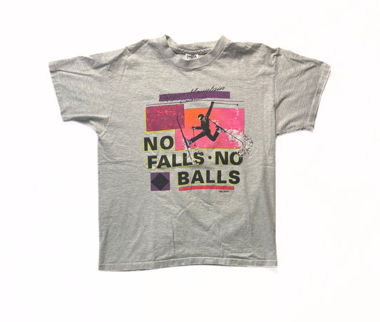 1990's No Falls No Balls Ski T-Shirt