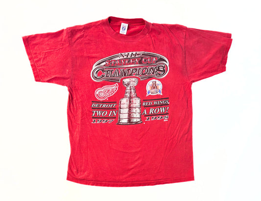1998 Detroit Red Wings Stanley Cup Champions T-Shirt