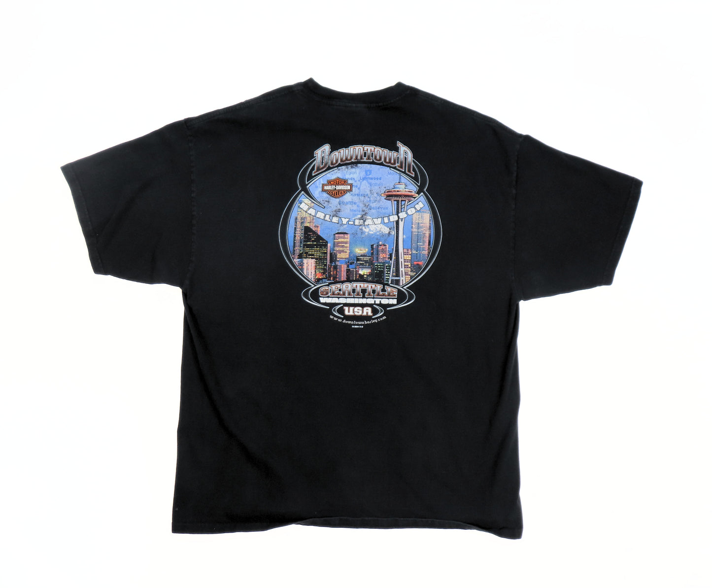 2004 Seattle Washington Harley Davidson T-shirt