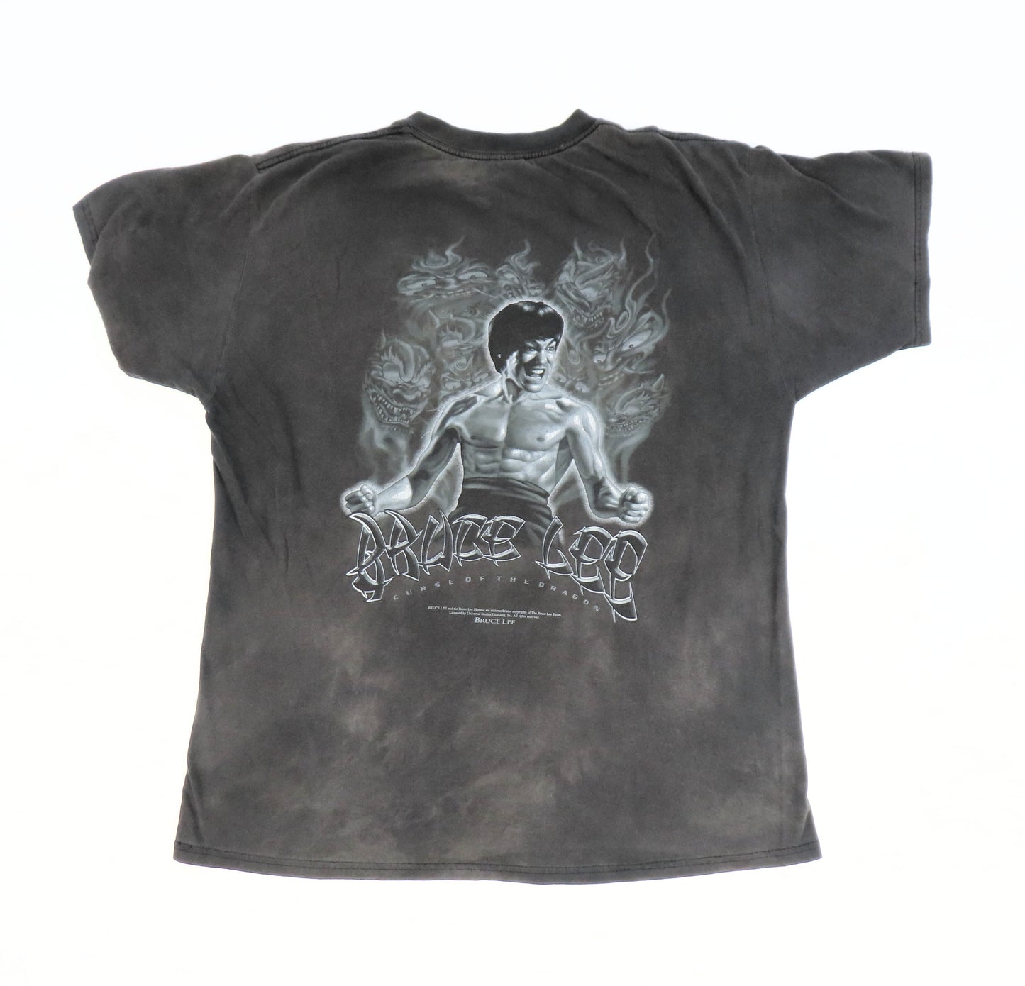 1993 Curse of The Dragon Bruce Lee Movie Promo T-Shirt