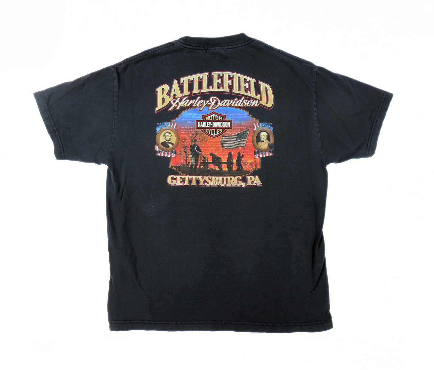 1990's Gettysburg Harley Davidson T-Shirt