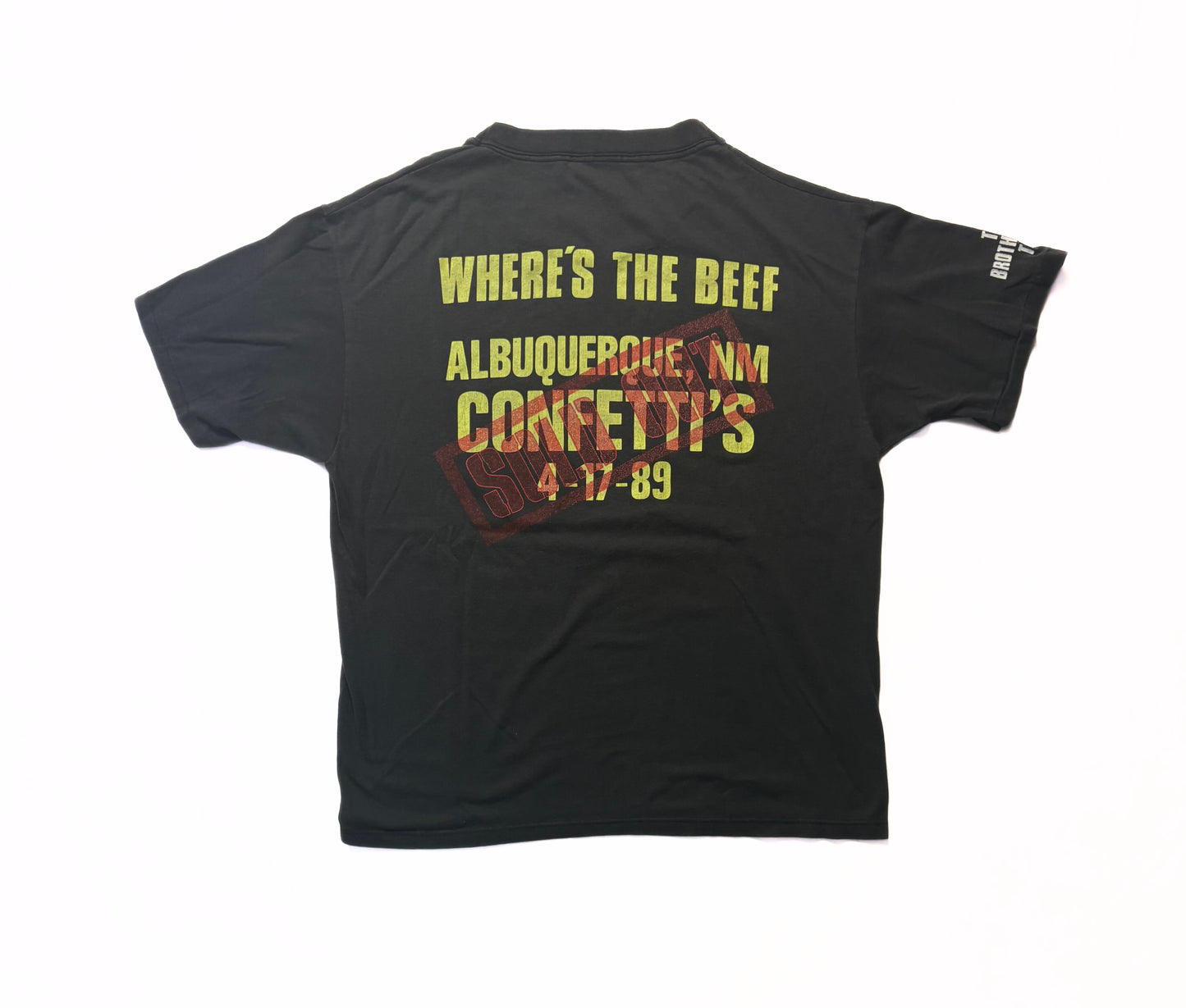 1989 Bon Jovi Beef Boys Experience T-Shirt