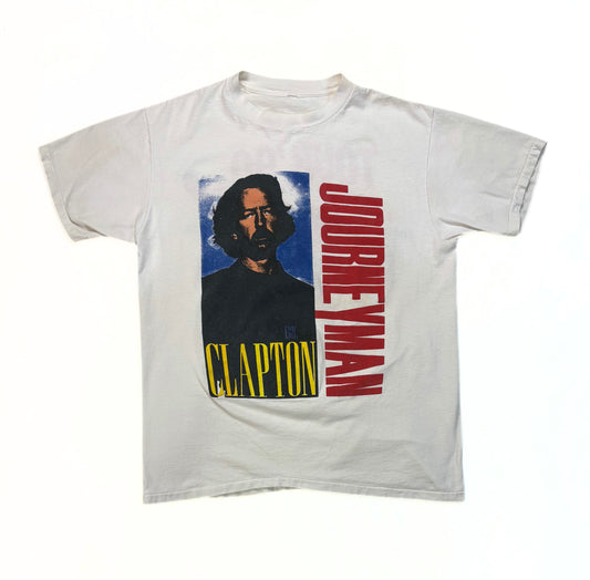 1990 Eric Clapton Journey Man Tour T-Shirt
