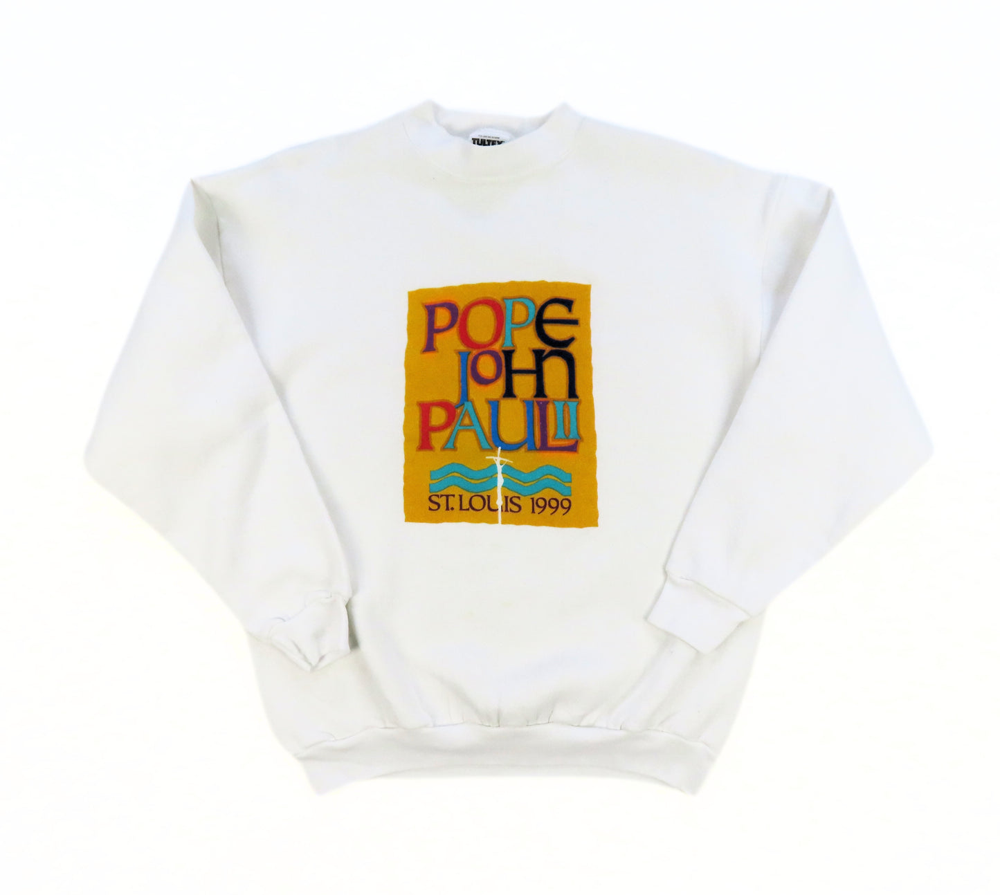 1999 Pope John Paul II St Louis Crewneck Sweatshirt