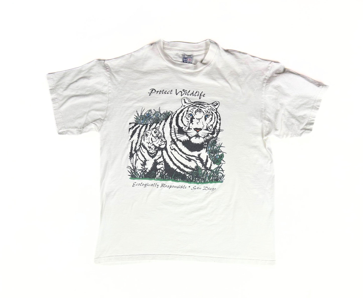 1990's Protect Wildlife Tiger T-Shirt