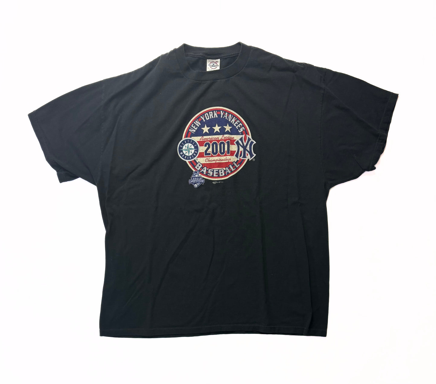 2001 Yankees American League champions T-Shirt