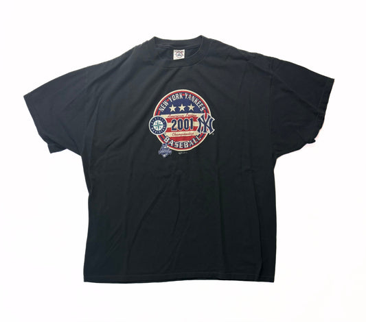 2001 Yankees American League champions T-Shirt