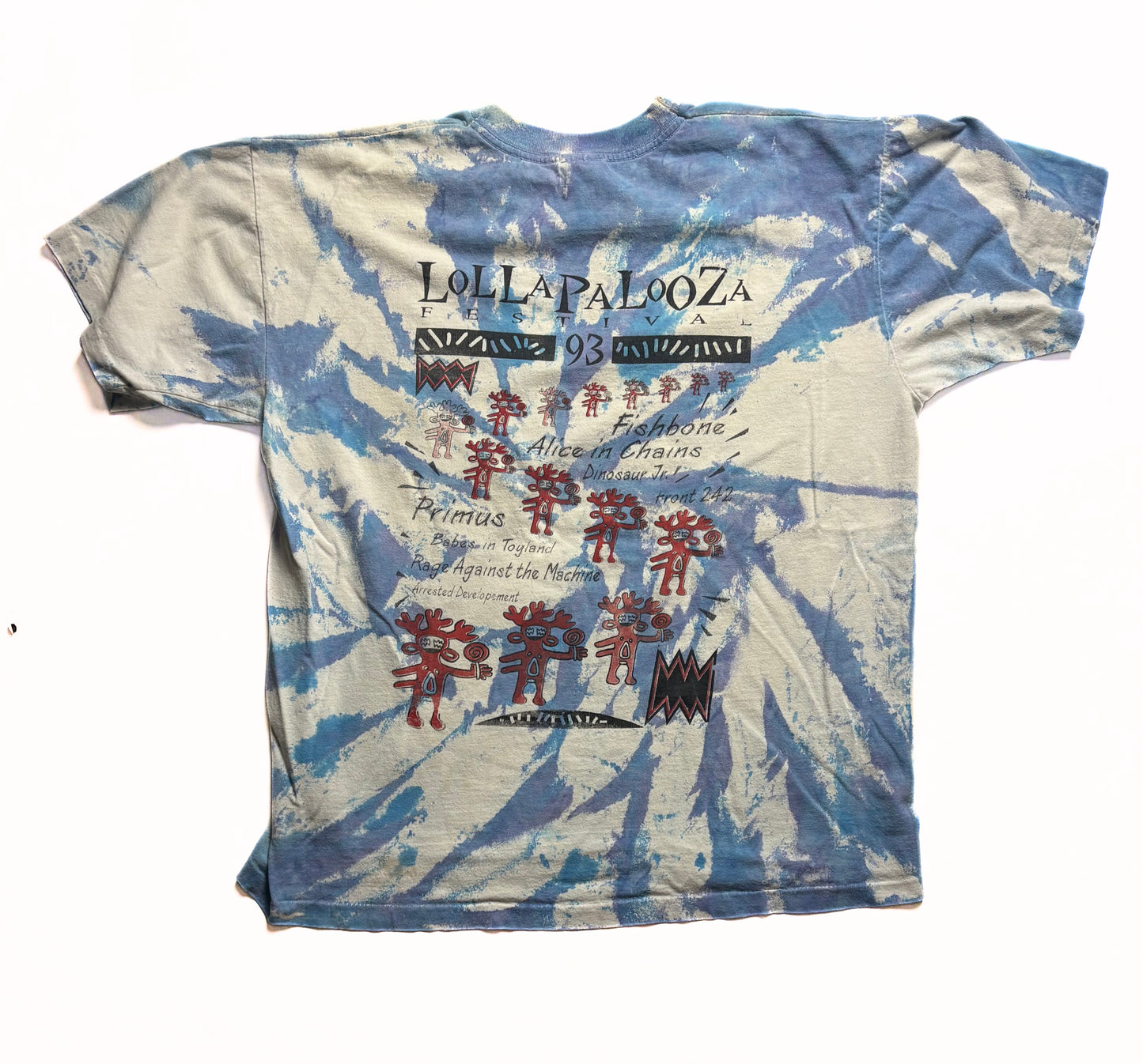 1993 Lollapalooza Tie Dye T-Shirt