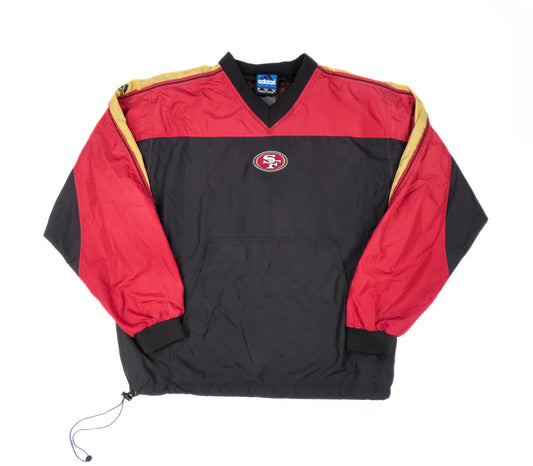 1990's Adidas San Francisco 49'rs Windbreaker Pullover