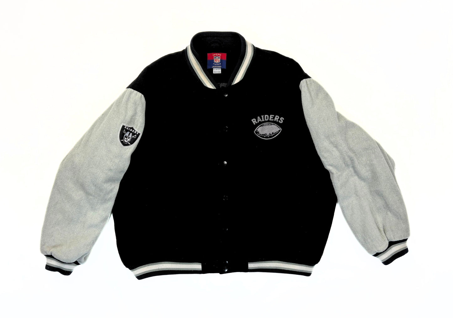 1990's Oakland Raiders Varsity Jacket