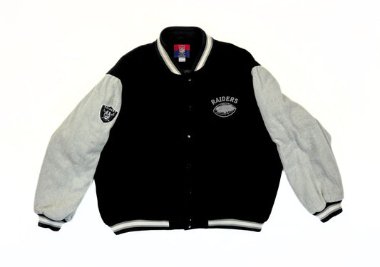 1990's Oakland Raiders Varsity Jacket