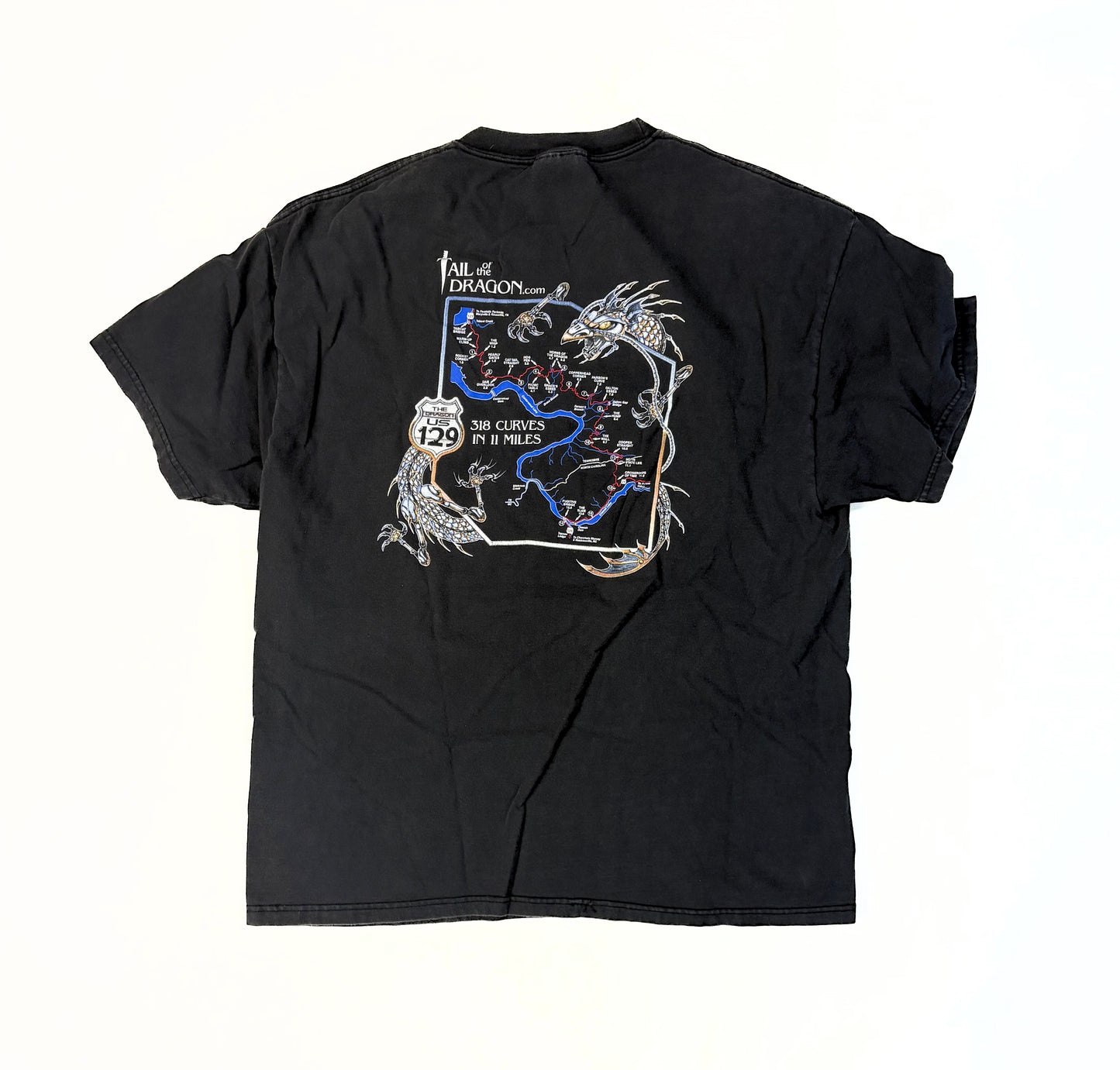 2000's World Famous Dragon Biker T-Shirt