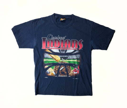 1995 Cleveland Indians Nutmeg T-Shirt