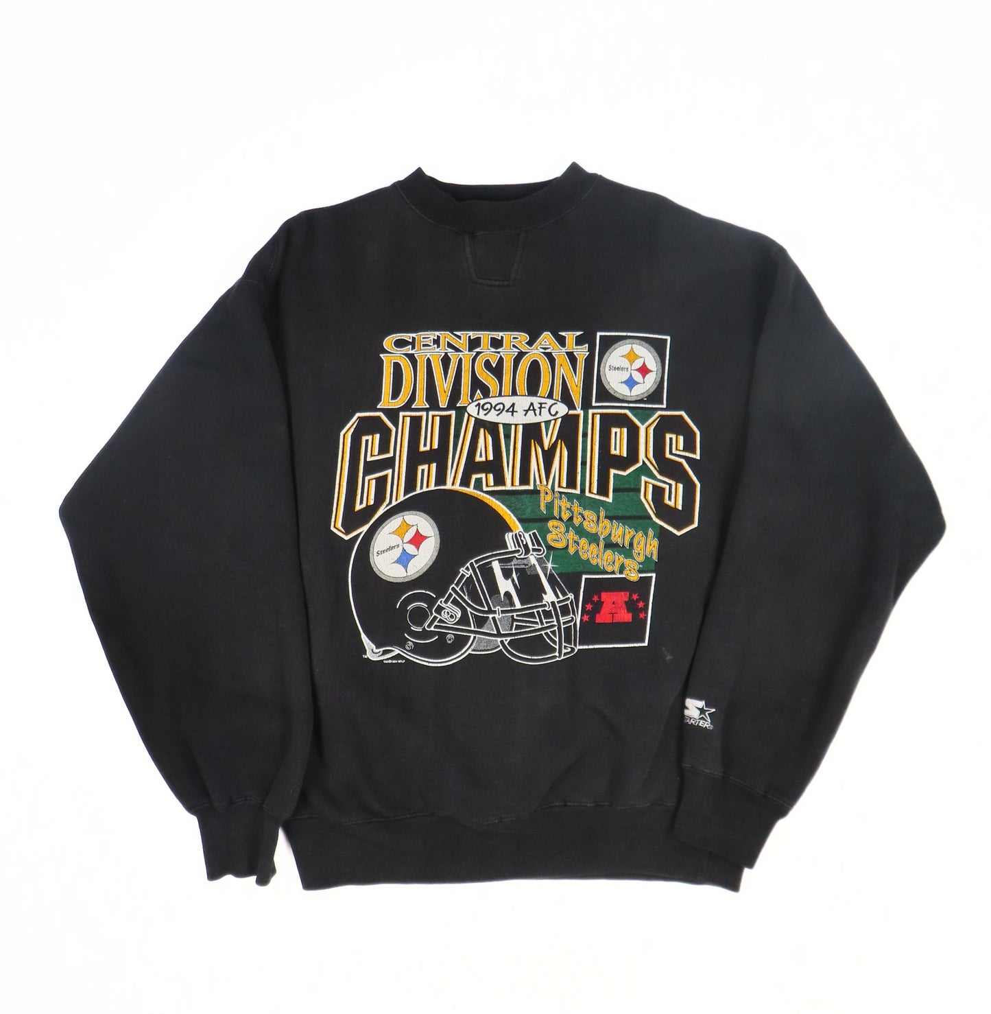 1994 AFC Champs Pittsburgh Steelers Crewneck