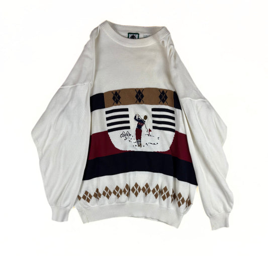 1980's Golf Knit Sweater