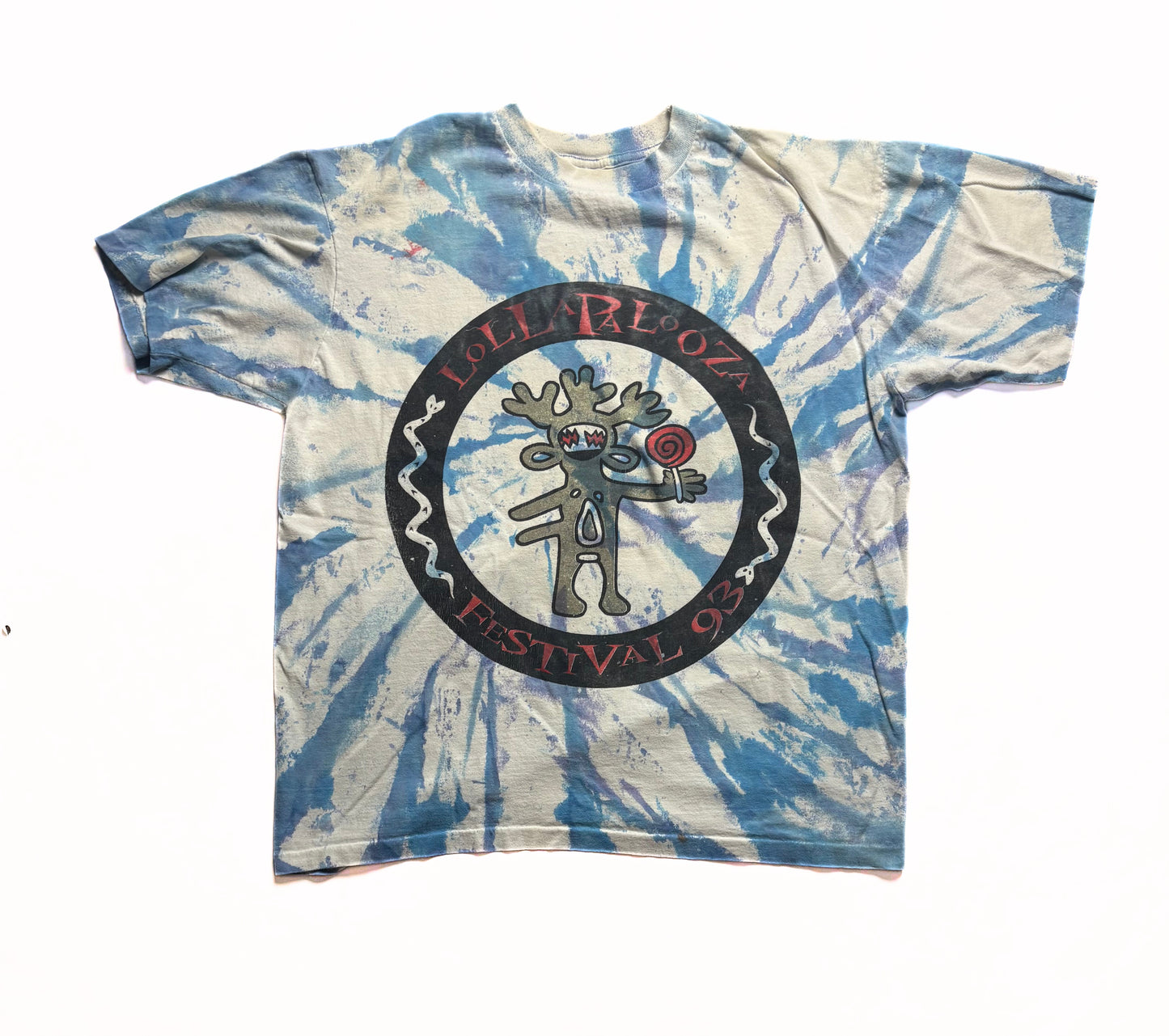 1993 Lollapalooza Tie Dye T-Shirt