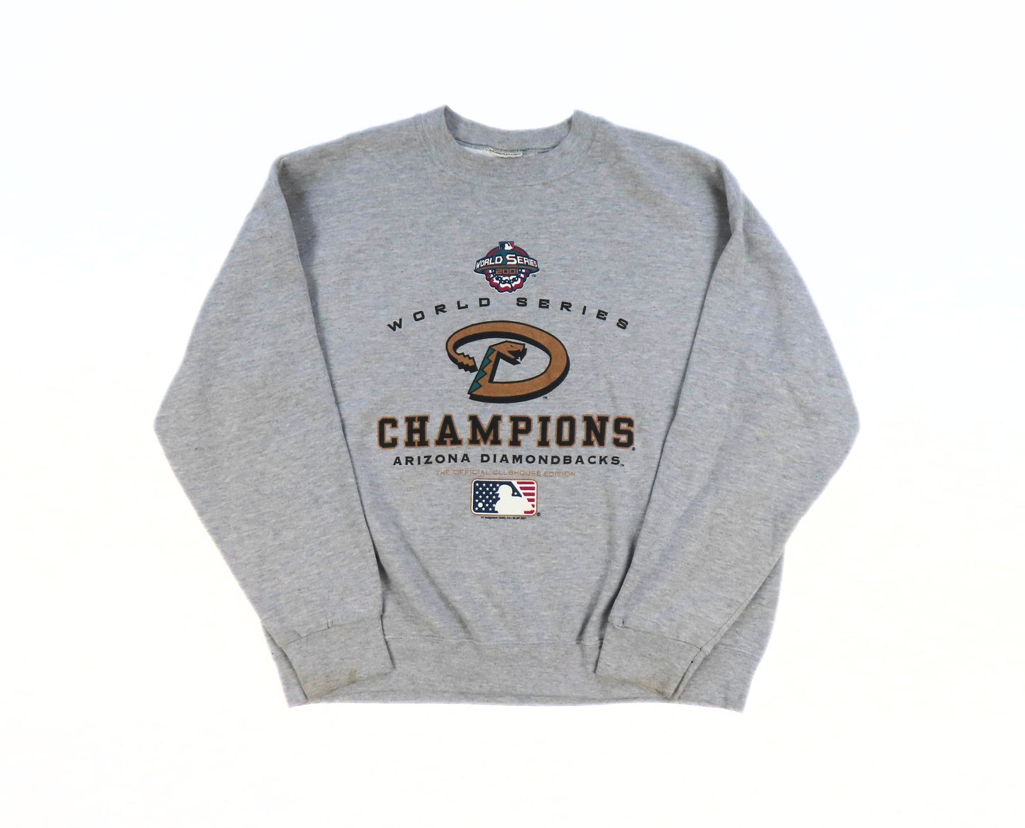 2001 Arizona Diamondbacks World Series Champions Crewneck Sweatshirt