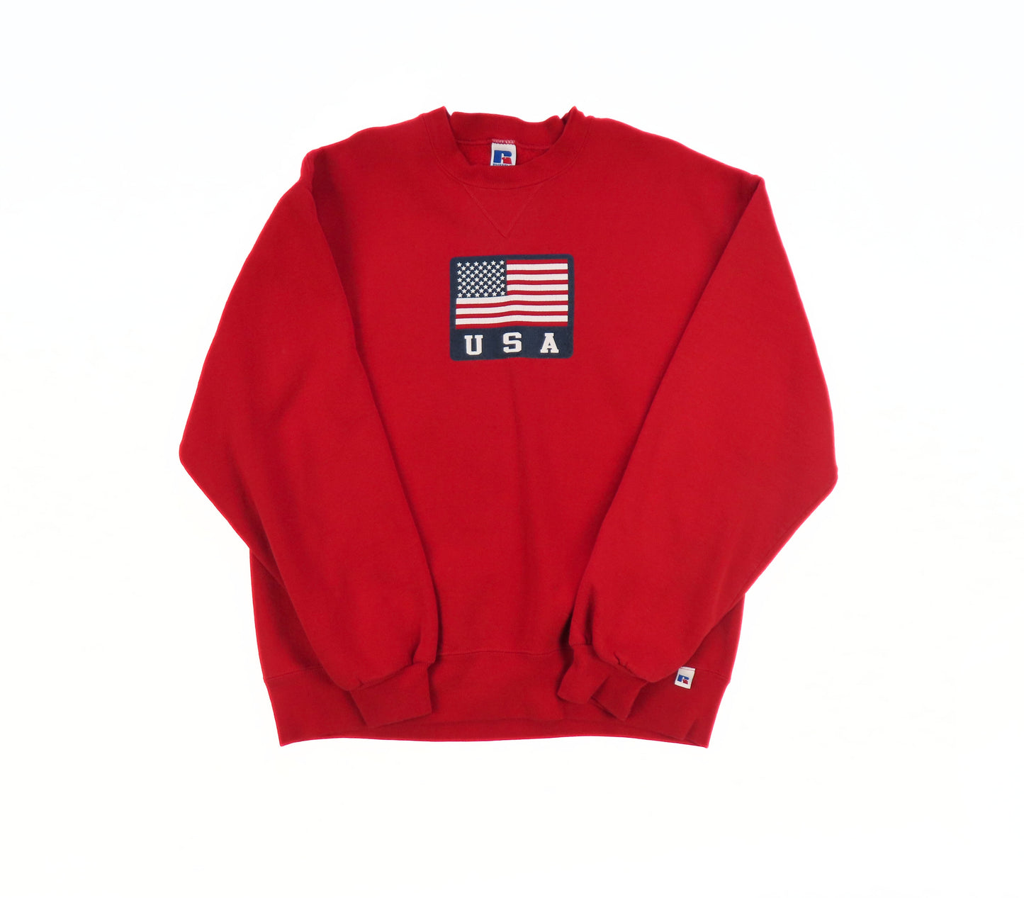 1990's Made in USA Russell Athletic Red Crewneck sweatshirt